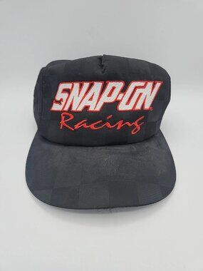 Vintage Snap-On Tools Racing Baseball Cap Embroidered Hat Adjustable SnapBack